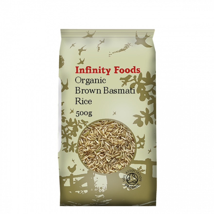 Infinity Foods Organic Brown Basmati 500g