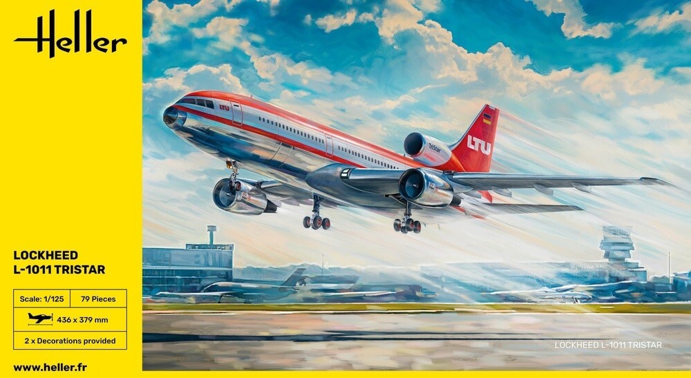 Heller 80451 1:125th scale Lockheed L-1011 Tristar