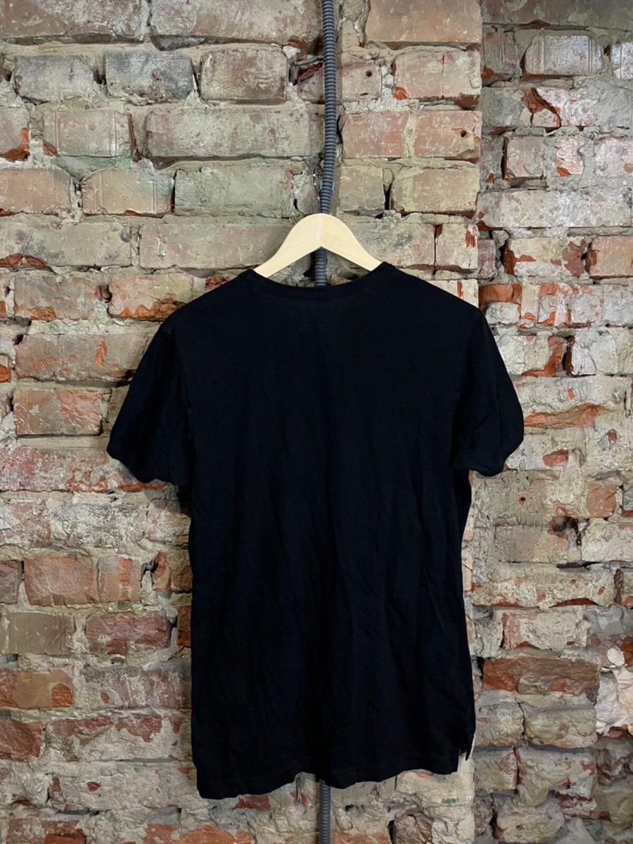 Vivienne Westwood Anglomania Big Logo Gold Orb Black T-shirt
