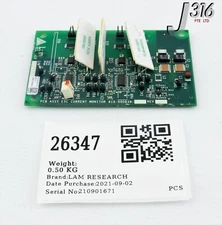 26347 LAM RESEARCH PCB ASSY, ESC CURRENT MONITOR (PARTS) 810-000839-103