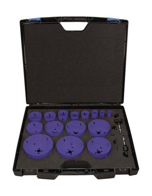 Promat Lochsägensatz 17- teilig 19-114 mm Schnitt-T. 38mm HSS-Co8