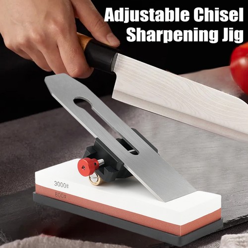 Chisel Sharpening Jig Chisel Sharpener Honing Guide Aluminum Alloy - Picture 11 of 12