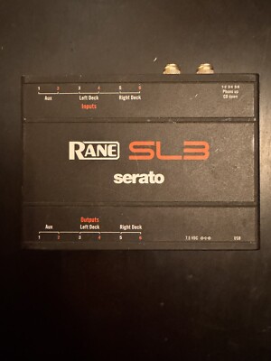 Rane SL3 USB DJ Interface for Serato Scratch Live - Blue RANE SL3