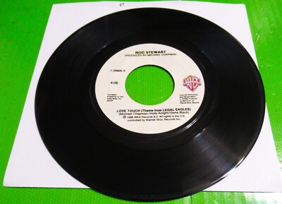 Rod Stewart, Love Touch (Theme From Legal Eagles) / Heart Is On The Line