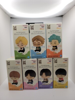 BTS - BanPresto - Tinytan Dynamite Figure vol.1/vol.2 Full Set Of 7
