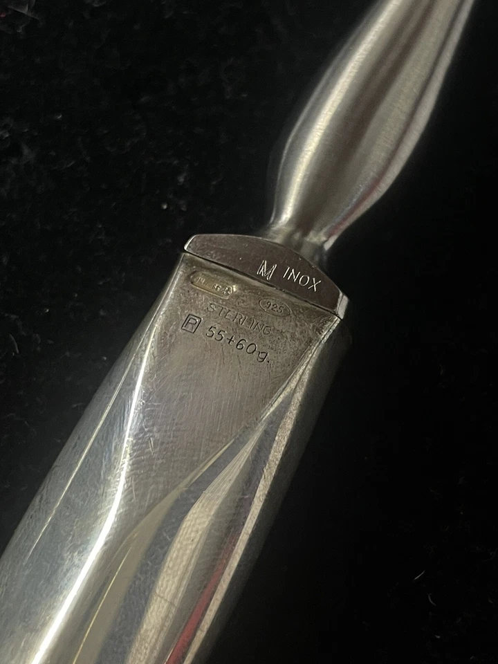 Tenedor para servir cubiertos de plata de ley Bvlgari Bulgari Foto 3 de 4