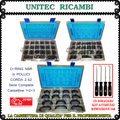 Kit 10 O-ring NBR 17.86x2.62mm | Guarnizioni In Gomma Durezza 70 Shore Per Tenute Industriali