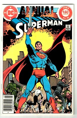 SUPERMAN ANNUAL #10 (VF/NM) KING KOSMOS! Canadian Price Variant! DC 1984