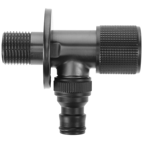Heavy Duty Garden Hose Stop Valve Water Quick Connect Accessory Yard Faucet