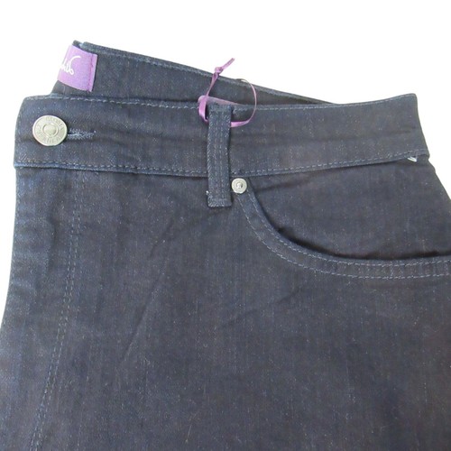 Gloria Vanderbilt Womens Amanda Stellar Jeans 16 Long Black Rinse Wash NEW - Picture 5 of 12