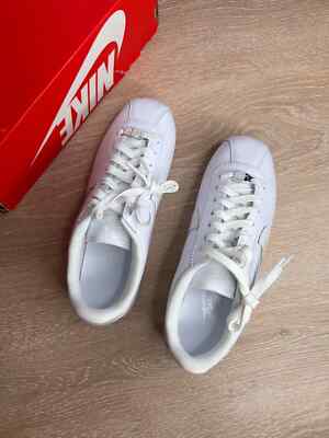 Nike Cortez 23 Premium Triple White Patent Leather FB6877-100