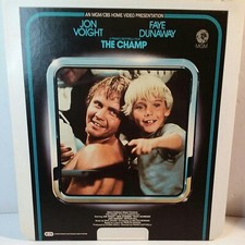 The Champ 1981 CED Jon Voight Faye Dunaway Ricky Schroder