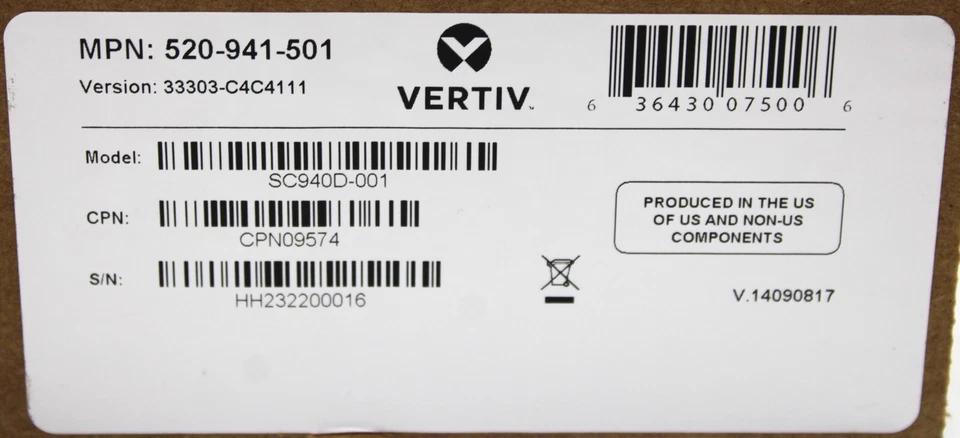 Vertiv | SC940D | SC940D-001 | Cybex SC 4-Port DP DH Secure KVM Switch - New - Image 2 of 4