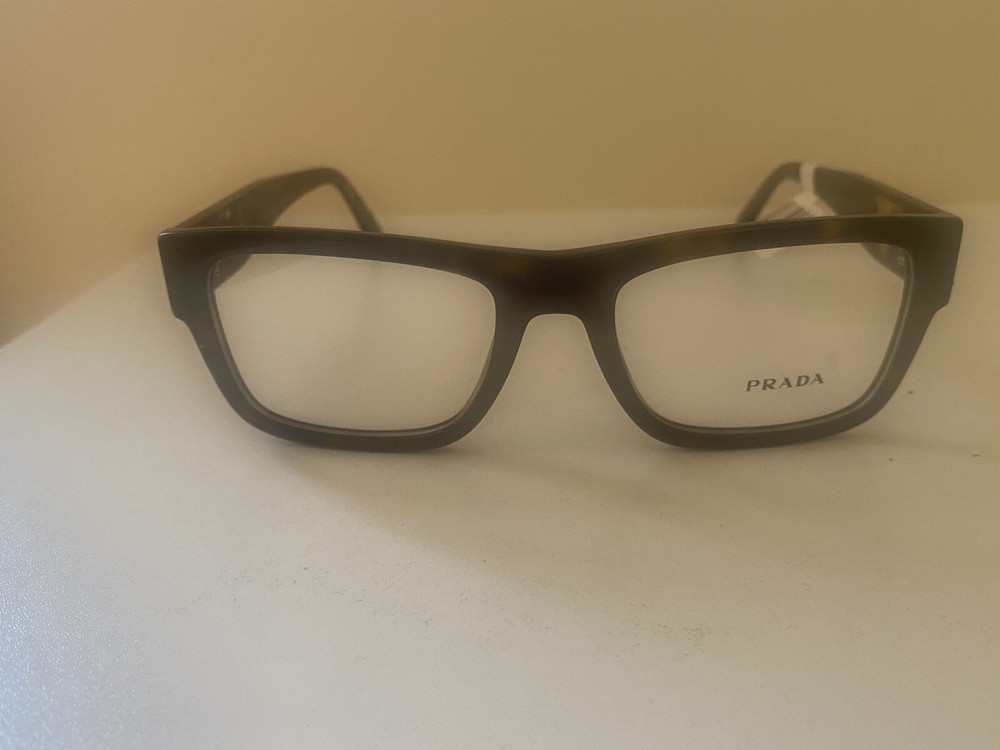 Prada PR 15YV eyeglasses frames in tortoise 54-19-145 with tags