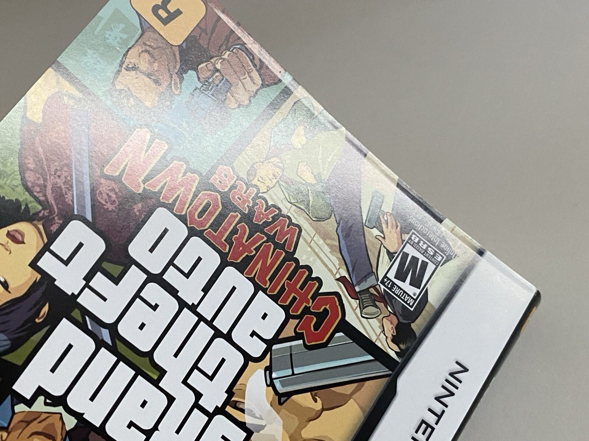 GTA Chinatown Wars Case Only NO GAME Nintendo DS Empty Box GTA Chinatown Wars Case Only NO GAME Nintendo DS Empty Box