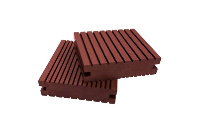 WPC Terrassendiele 140H25 Massiv Komplettset m2 7 Farben
