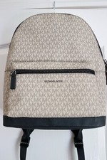 Michael Kors Cooper Backpack, Camel And Black-hard to find, excellent condition