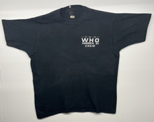 The Who America Crew Shirt Pete Townshend Vintage Original Farewell Tour 1982