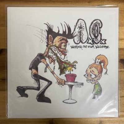 ANAL CUNT WEARING OUT OUR WELCOME 2011 RARE VINYL LP FIRST PRESS