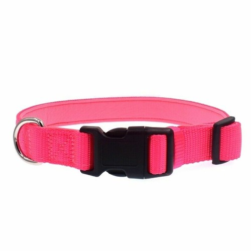 Dog Puppy Collars Nylon Adjustable 3 sizes 4 colors Car safety leads, Harness uk - Picture 6 of 16