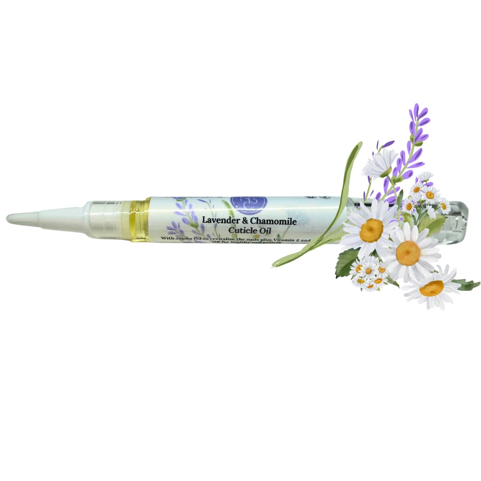 NAILS BY CERIANN Lavender & Chamomile Scented Cuticle Oil. Natural. Vegan. Moisturising UK