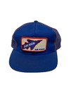 Vintage Air Force Hat Baseball Cap Snapback Foam Mesh Blue *SEE DESCRIPTION*