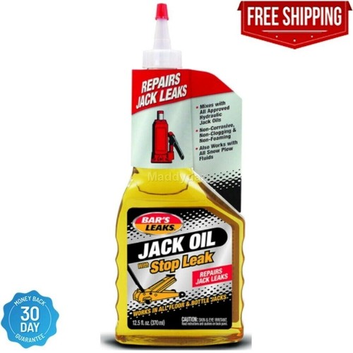 Bar's Leaks Jack Oil with Stop Leak Fluid Oil Leak Stopper Prevent