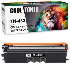1-Pack TN433 TN-433BK Toner Cartridges for Brother HL-L8360CDW MFC-L8900CDW