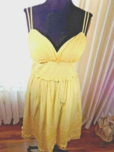 yellow cotton sundress