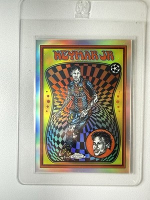 2025-26 Topps Chrome UCC Barcelona Neymar Jr Ultra Violet All-Stars SSP