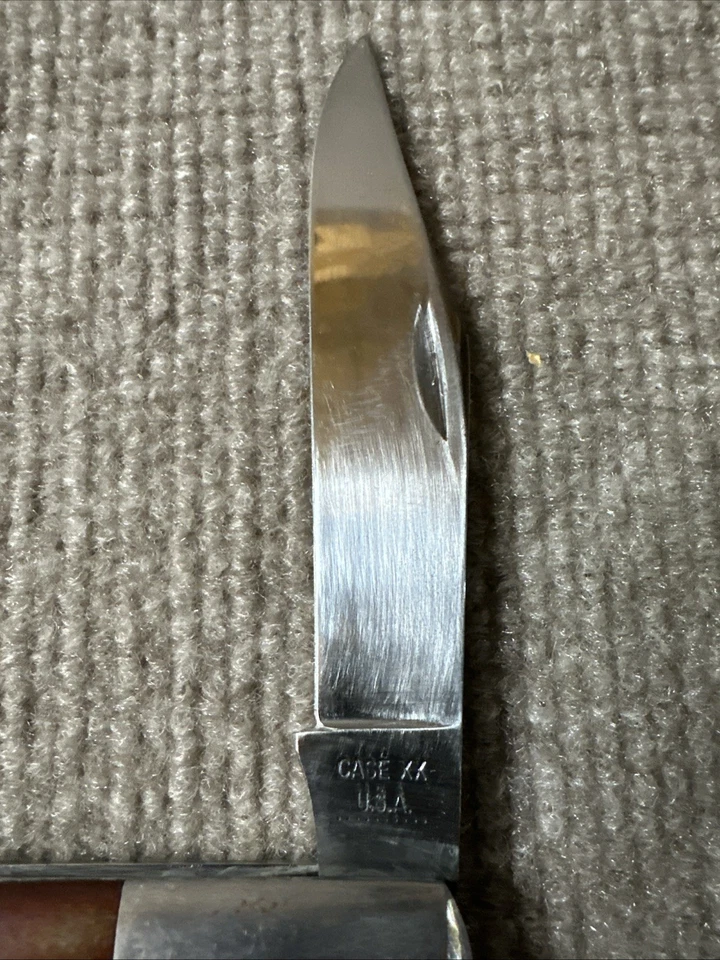 Case XX EUA 1965-1969 6143 1 lâmina serra corte osso vermelho Grand Daddy Barlow 10 pontos - Imagem 2 de 4