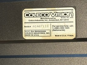 ColecoVision Video Game System Model 2400 w/ Cords & Controllers - PLEASE READ