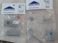 1:12 Handley House SET DOLLHOUSE GAS METER AND ELECTRICITY METER