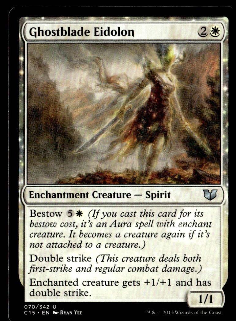 2015 Commander 2015 Ghostblade Eidolon Commander/Uncommon #70
