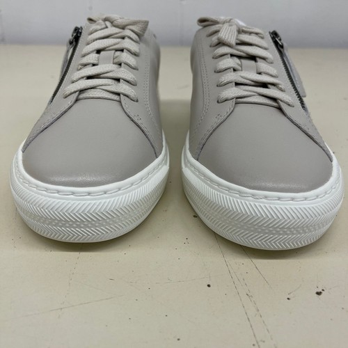 FRANKIE 4 Billie Lace-Up Leather Casual Shoes Women's Size 8 Ecru - Picture 13 of 19