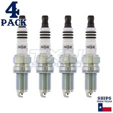 Paquete de 4 bujías NGK Iridium IX 2012-2017 para Fiat 500 L4 1,4 L