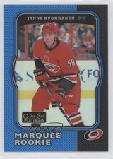 2017 O-Pee-Chee Platinum Retro Marquee Rookies Rainbow Blue Janne Kuokkanen ds4