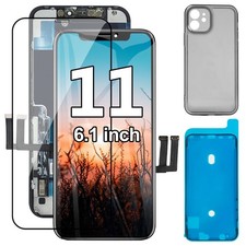 for iPhone 11 LCD Screen 6.1 Inch Frame Assembly LCD Display Full HD 3D Touch...
