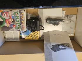 Atari Lynx Handheld Console PAG-0201 & Original Box + Chips Challenge Game Parts