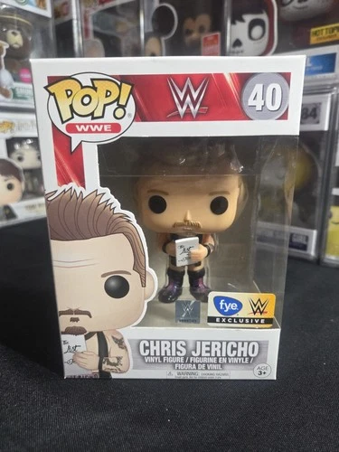 Funko Pop! WWE Chris Jericho #40 FYE Exclusive Vinyl Figure