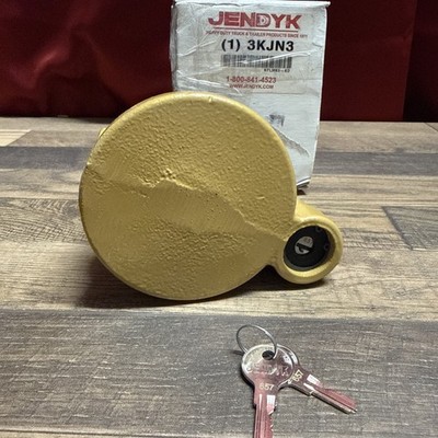 Jendyk Heavy Duty Trailer Lock King Pin, 2 15/16 , 2 Keys - 3KJN3, KPLMK5-KD