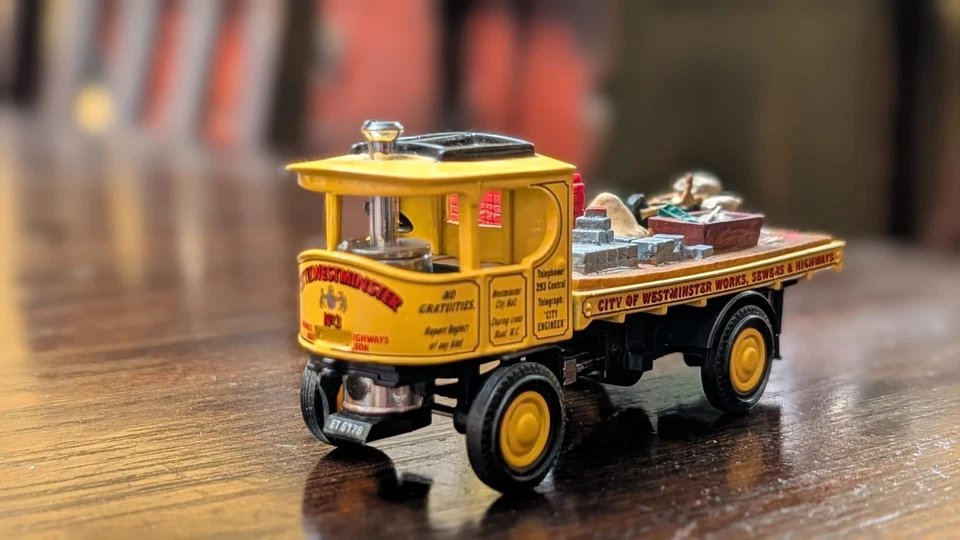 1993 Matchbox Models of Yesteryear 1918 Atkinson Steam Wagon, with Masonry Load - Image 2 of 4