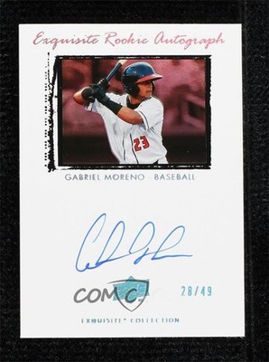 2023 Upper Deck Goodwin Champions 29/49 Gabriel Moreno #09T-GM Auto RC ez6