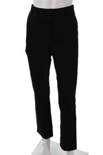 Quince Women Dress Pants Black Rayon Blend Classic Inseam 30 Size M