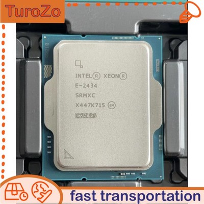 Intel Xeon E-2434 Processor 4 Core 8 Threads 3.4GHz-5.0GHz TDP-55W LGA-1700 DDR5