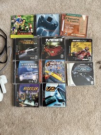 SEGA Dreamcast RACERS DREAM!! 8 Games Bundle Tested And Working!