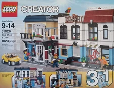 LEGO CREATOR 3 in 1 - Bike Shop & Cafe (31026) - NEW & Retired, NO BOX