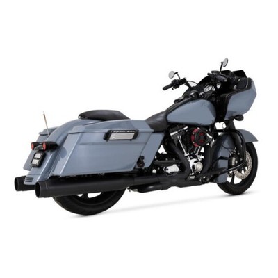 Vance & Hines Fits HD Dresser 17-25 Power Duals Black PCX Header Exhaust