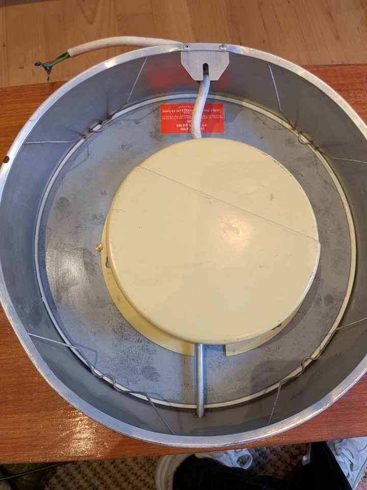 Simplex vintage industrial clock 70s - Image 4 of 4