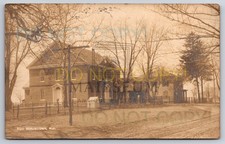 Dirt Road Old Homes Roadstown New Jersey NJ Shiloh 1907 Real Photo RPPC